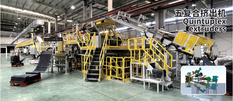 Quintuplex Extruders 五复合挤出机